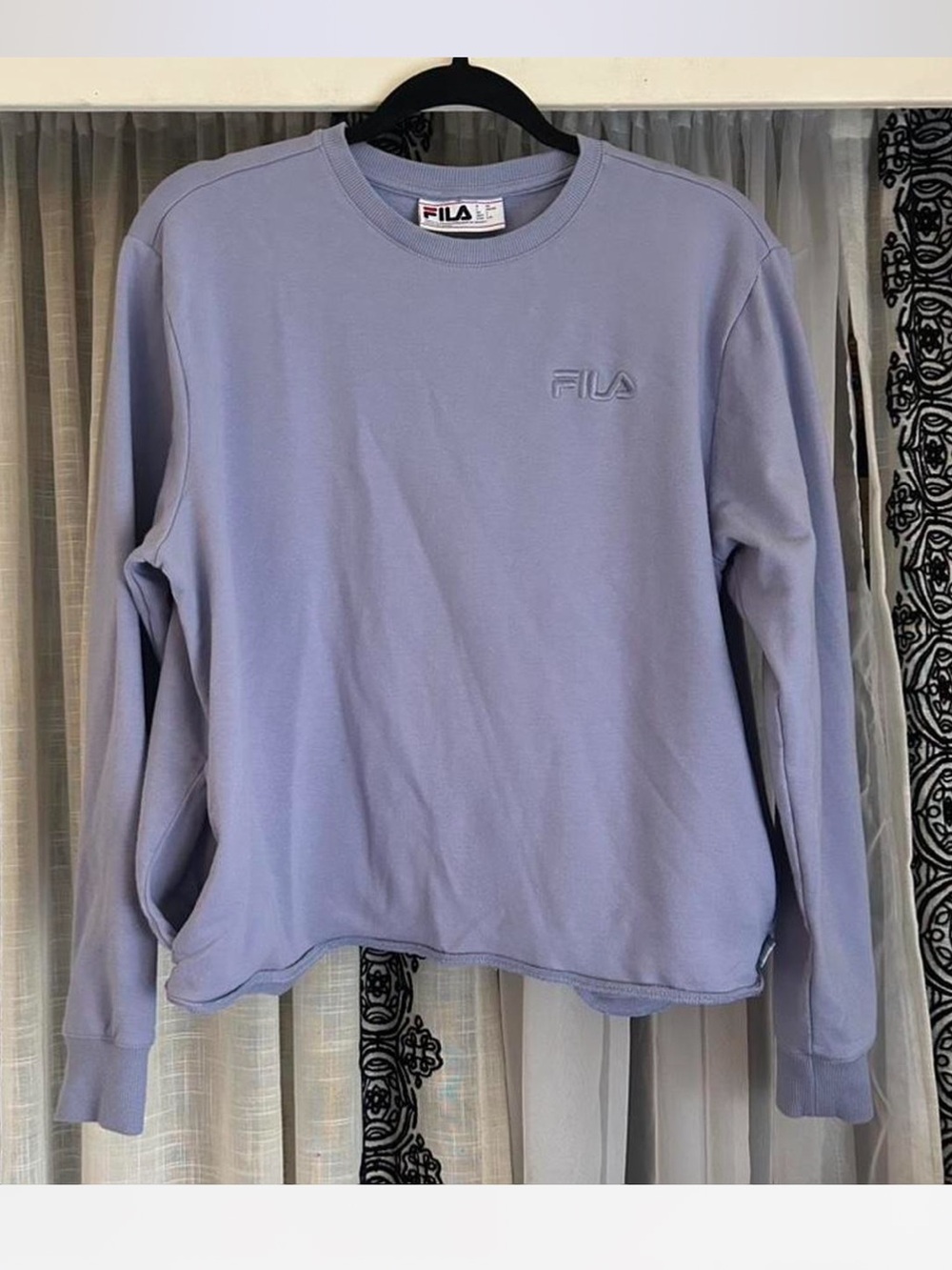 FILA Light Lavender Crewneck Sweatshirt